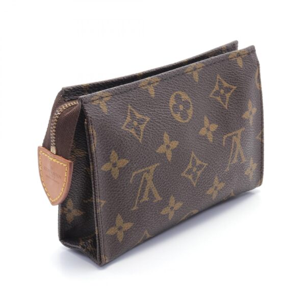 2101218143034 2 Louis Vuitton Posh Toilette 15 Pouch Bag Leather Monogram Brown