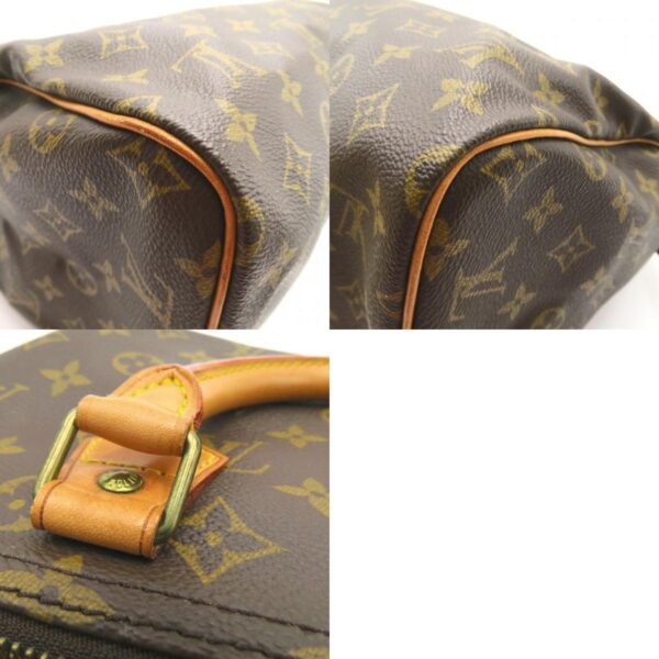 2101218143119 13c Louis Vuitton Speedy 30 Monogram Handbag Brown