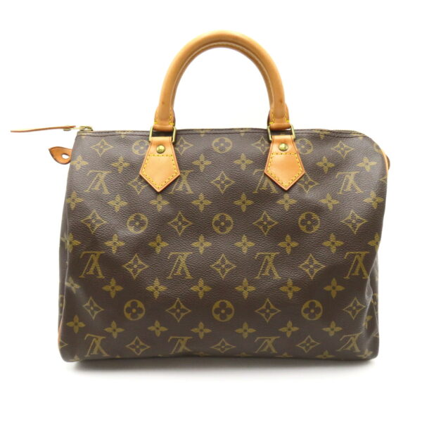 2101218143119 2 Louis Vuitton Speedy 30 Monogram Handbag Brown