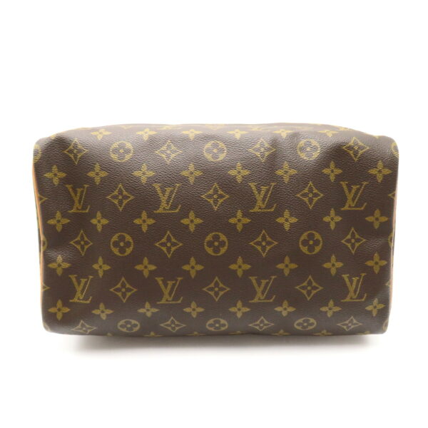 2101218143119 4 Louis Vuitton Speedy 30 Monogram Handbag Brown