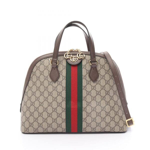 2101218143683 1 Gucci Ophidia GG Medium Top Handle Bag GG Supreme Multicolor