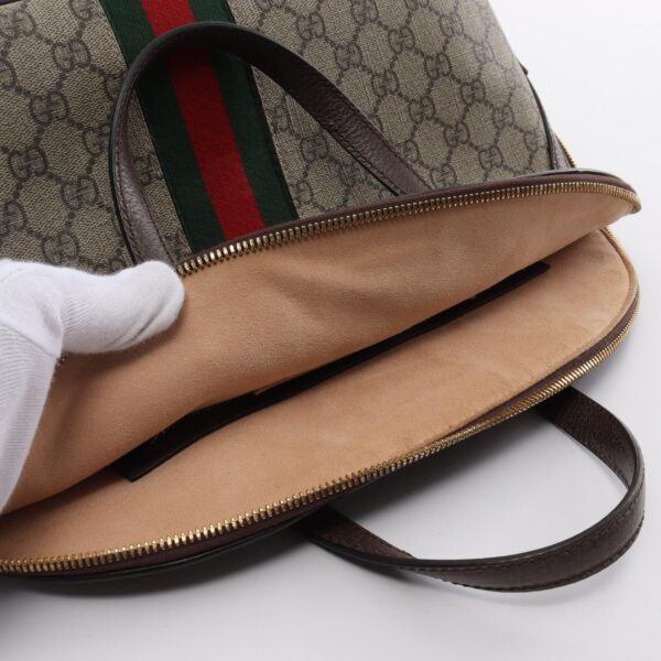 2101218143683 8 Gucci Ophidia GG Medium Top Handle Bag GG Supreme Multicolor