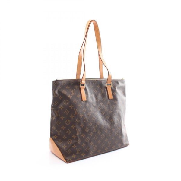 2101218144086 2 Louis Vuitton Cabamezzo Tote Bag Leather Monogram Brown