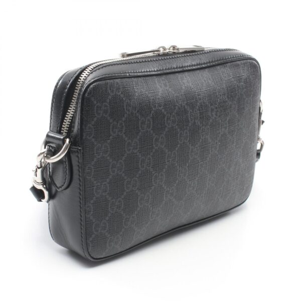 2101218144475 2 Gucci GG Supreme Shoulder Bag Gray Black