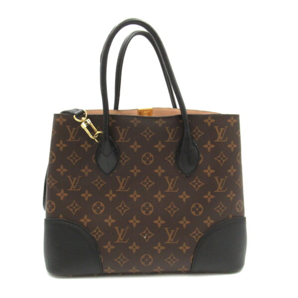 2101218145106 2 Louis Vuitton Flandrine Tote Bag Monogram Brown