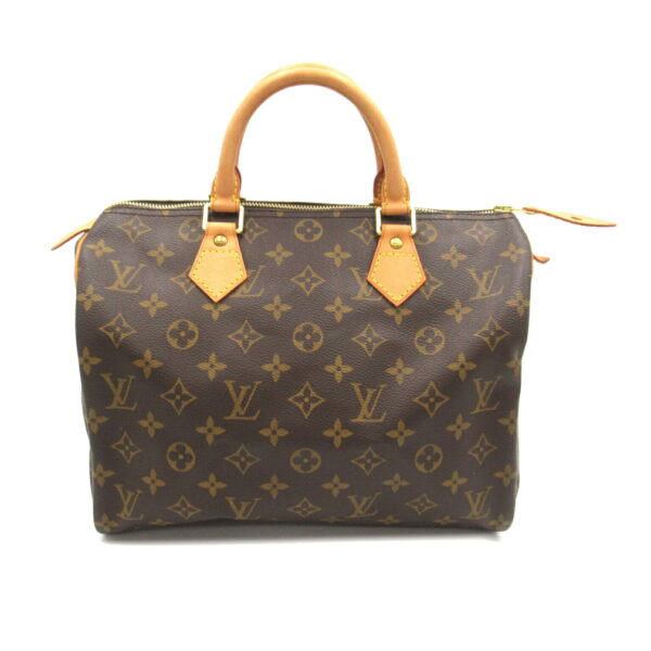 2101218145571 1 Louis Vuitton Speedy 30 Monogram Handbag Brown