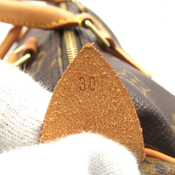 2101218145571 8 Louis Vuitton Speedy 30 Monogram Handbag Brown