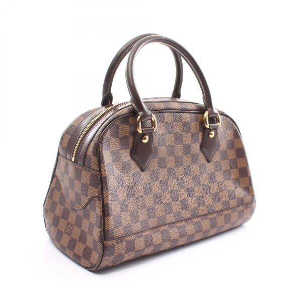 2101218145762 2 Louis Vuitton Duomo Handbag Leather Damier Brown