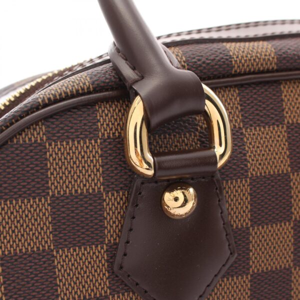 2101218145762 5 Louis Vuitton Duomo Handbag Leather Damier Brown