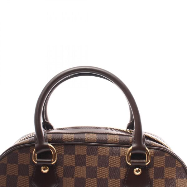 2101218145762 8 Louis Vuitton Duomo Handbag Leather Damier Brown