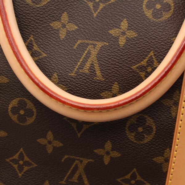 2101218145984 5 Louis Vuitton Keepall 60 Bag Leather Monogram Brown