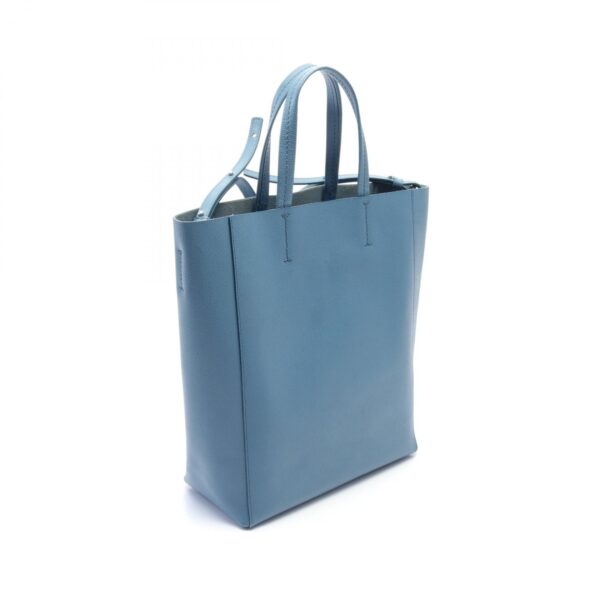 2101218146394 2 Celine Leather Small Tote Bag Blue