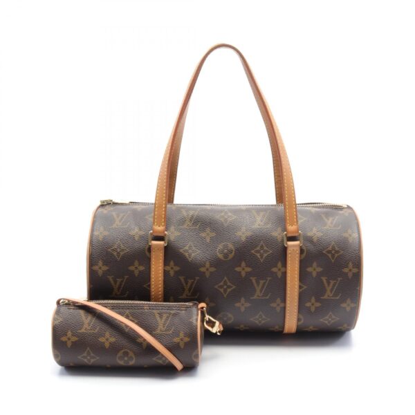 2101218146912 1 Louis Vuitton Papillon 30 Handbag Leather Monogram Brown