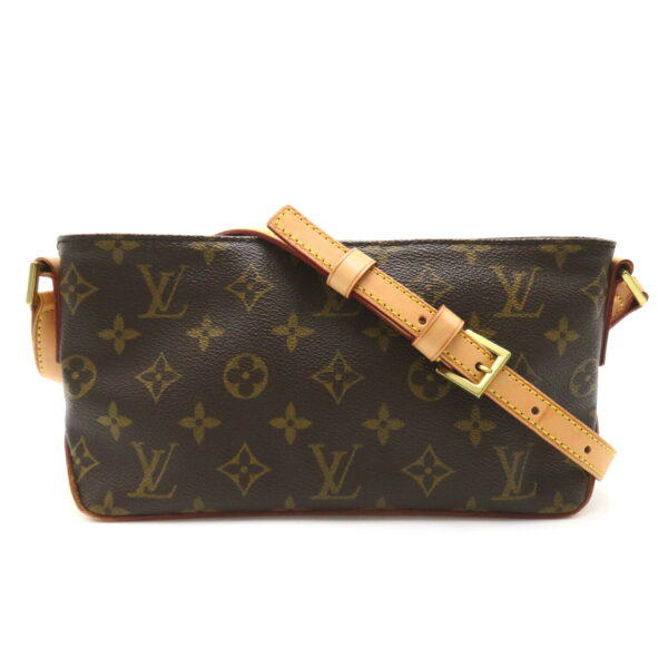 2101218155884 1 Louis Vuitton Trotter Shoulder Bag Monogram Brown