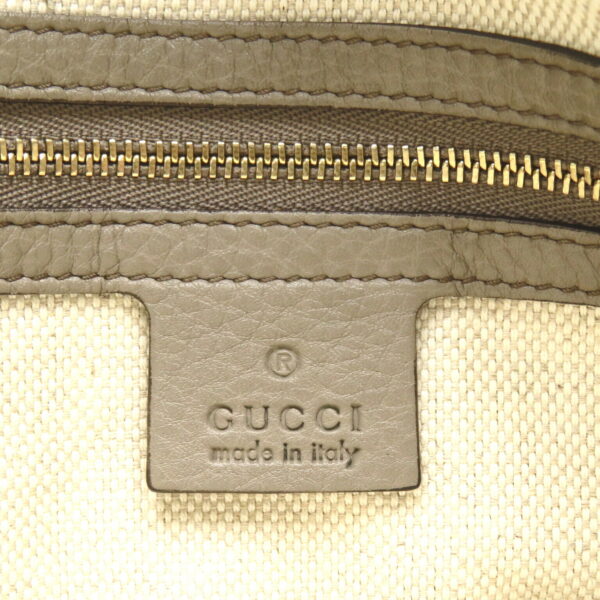 2101218155914 7 Gucci Soho Tote Bag Gray Greige