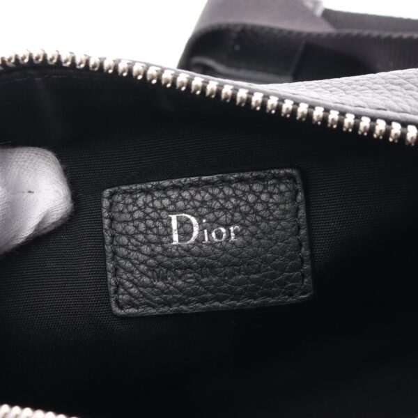 2101218156393 4 Dior Atelier Roller Shoulder Bag Leather Black