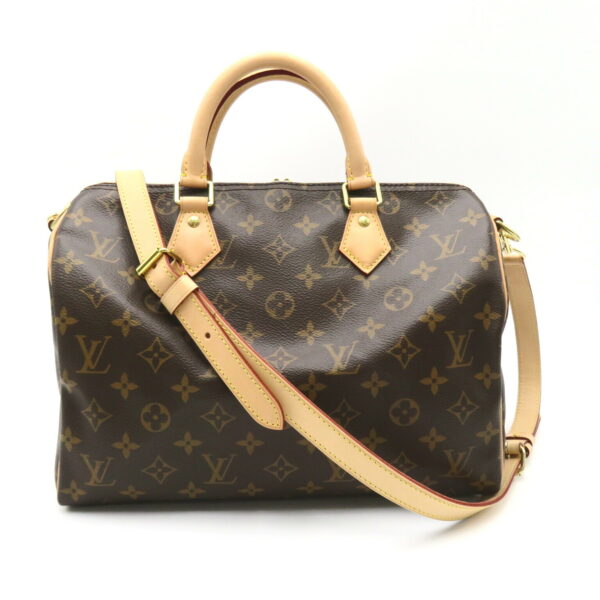 2101218156447 1 Louis Vuitton Speedy Bandouliere 30 2way Bag Brown