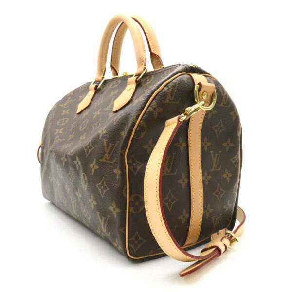 2101218156447 3 Louis Vuitton Speedy Bandouliere 30 2way Bag Brown