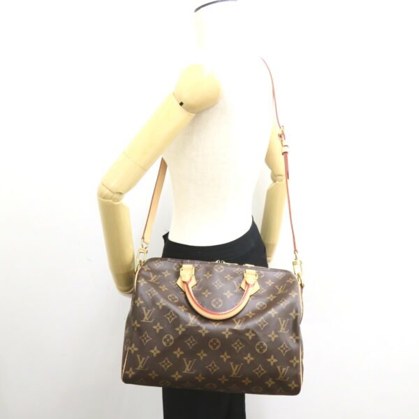 2101218156447 6 Louis Vuitton Speedy Bandouliere 30 2way Bag Brown