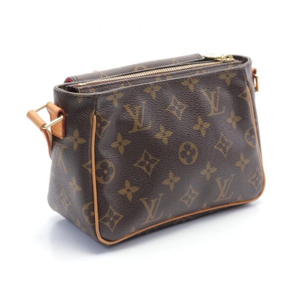 2101218156508 2 Louis Vuitton Viva Cite PM Shoulder Bag Leather Monogram Brown