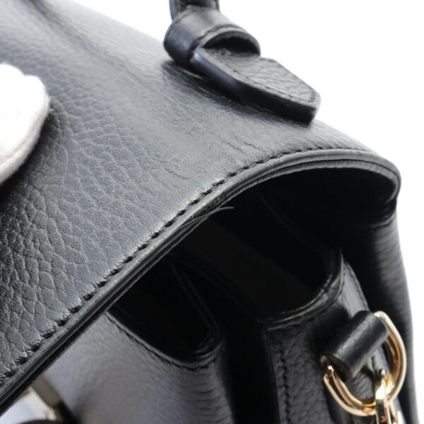 2101218158540 5 Gucci Interlocking G Handbag Leather Black