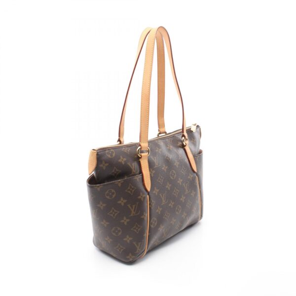 2101218166798 2 Louis Vuitton Totally PM Tote Bag Leather Monogram Brown