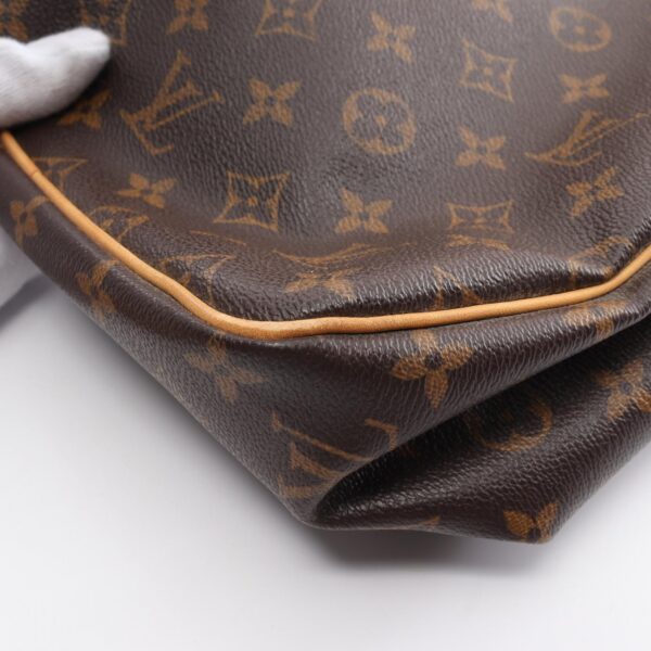 2101218166934 8 Louis Vuitton Batignolles Vertical Tote Bag Leather Monogram Brown