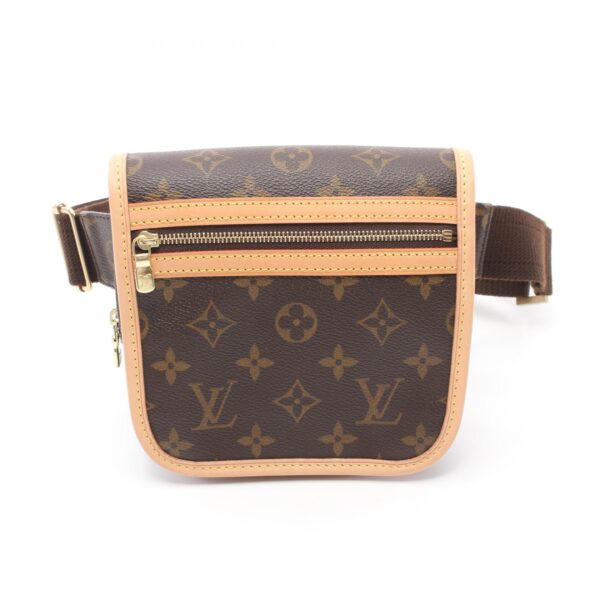 2101218170900 1 Louis Vuitton Bum Bag Waist Bag Leather Monogram Brown