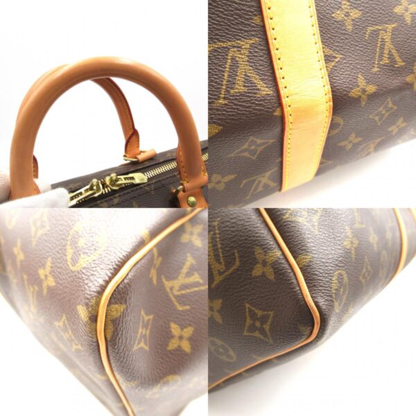 2101218177589 10c Louis Vuitton Keepall 50 Bag Monogram Brown