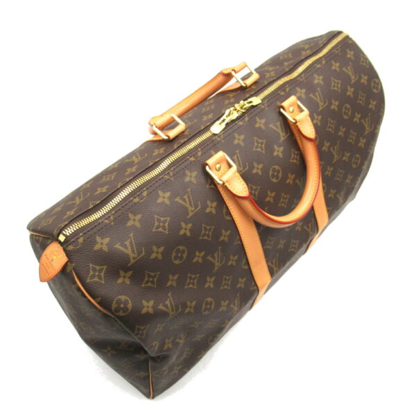 2101218177589 4 Louis Vuitton Keepall 50 Bag Monogram Brown