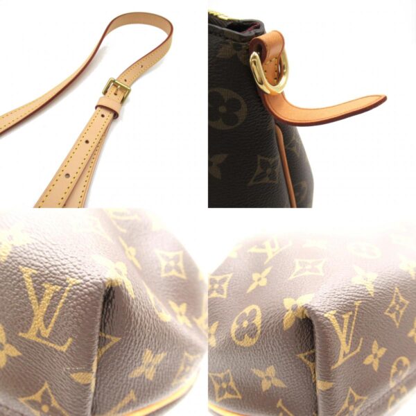 2101218177671 10c Louis Vuitton Turenne MM Tote Bag Monogram Brown