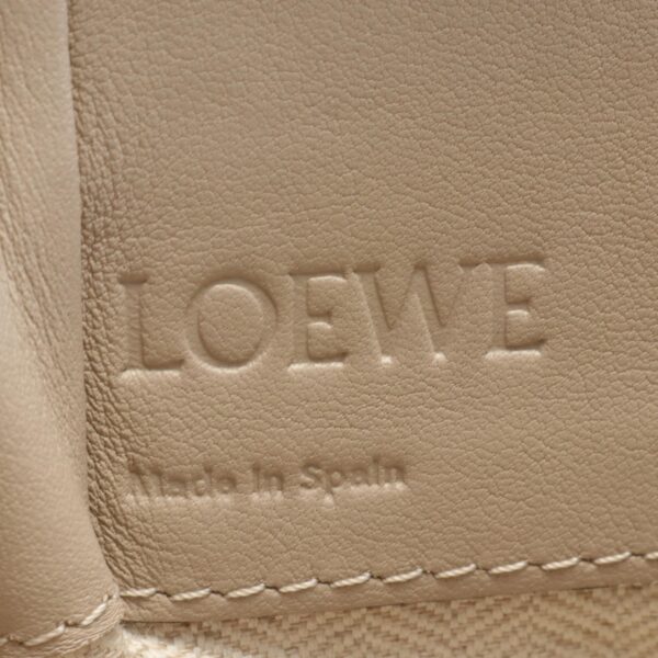 2101218177725 4 Loewe Hammock Mini Handbag Leather Fabric Beige