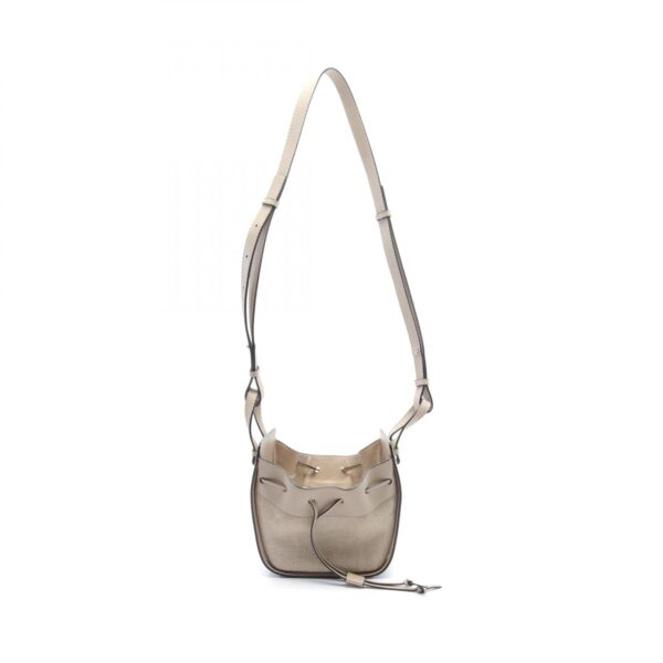 2101218177725 5 Loewe Hammock Mini Handbag Leather Fabric Beige