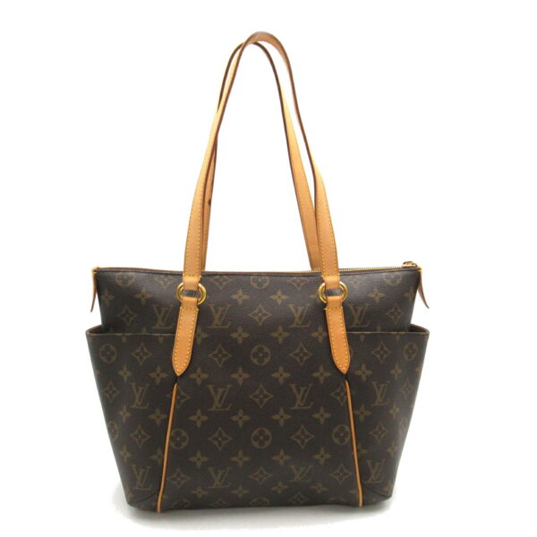 2101218178241 2 Louis Vuitton Totally PM Tote Bag Leather Monogram Brown