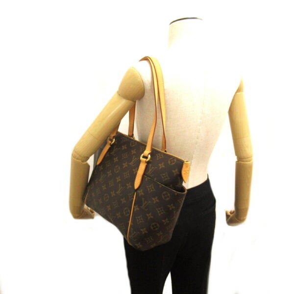 2101218178241 5 Louis Vuitton Totally PM Tote Bag Leather Monogram Brown