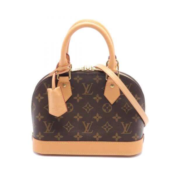 2101218178432 1 Louis Vuitton Alma BB Handbag Bag Leather Monogram Brown