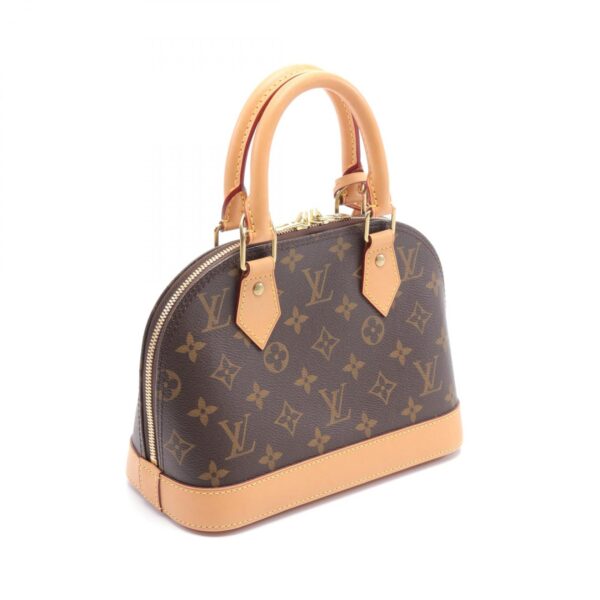 2101218178432 2 Louis Vuitton Alma BB Handbag Bag Leather Monogram Brown