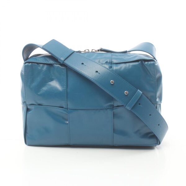 2101218186437 1 Bottega Veneta Arco Camera Bag Leather Blue