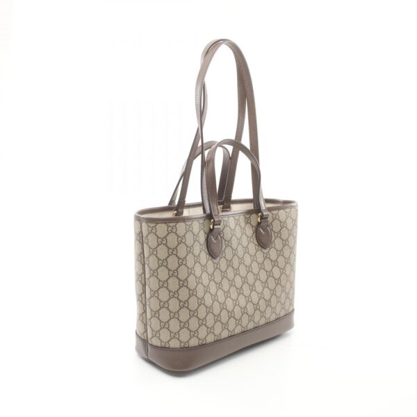 2101218191288 2 Gucci Ophidia Small GG Supreme Tote Bag Leather Beige Brown