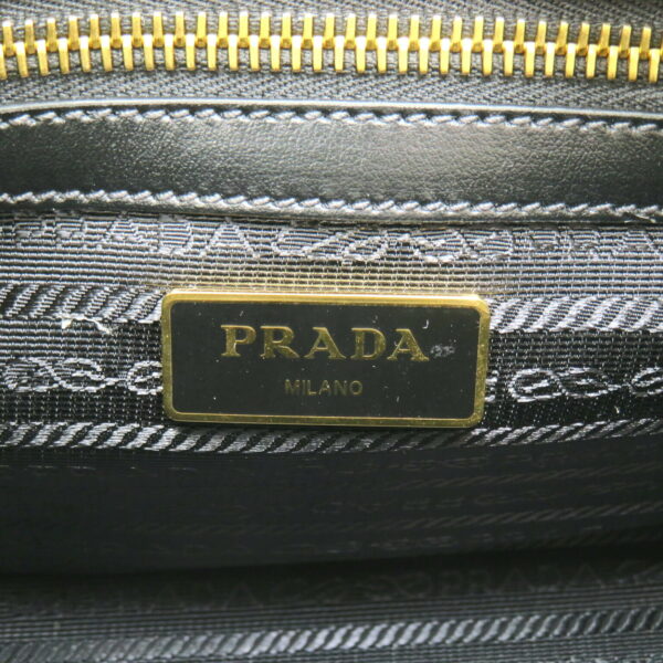 2101218193565 7 Prada 2Way Handbag Saffiano Leather Black