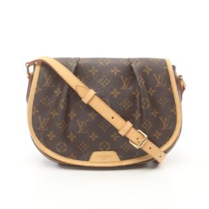 2101218218664 1 Louis Vuitton Rivet Monogram Shoulder Bag Brown