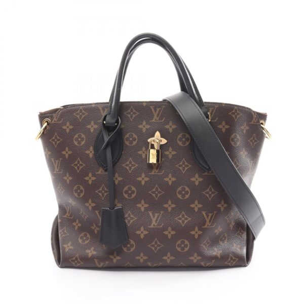 2101218218879 1 Louis Vuitton Flower Zipped Tote MM Tote Monogram Brown