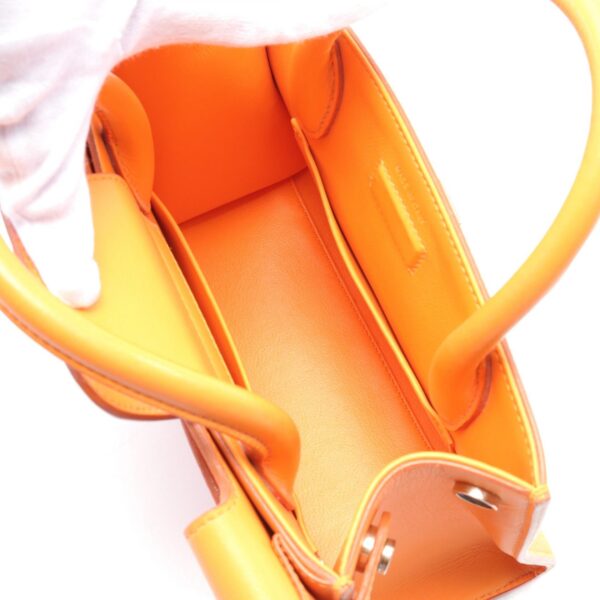 2101218229141 3 Christian Dior Diorever Handbag Leather Orange