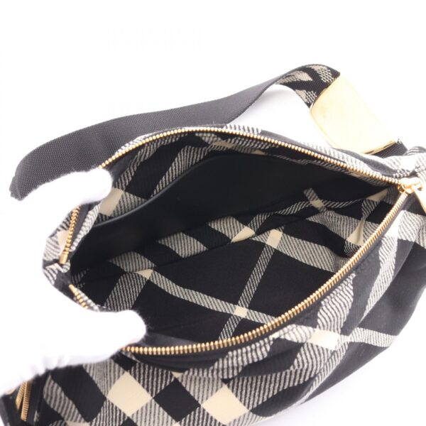 2101218231328 3 Burberry Messenger Waist Bag Cotton Black White