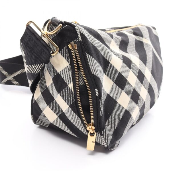 2101218231328 7 Burberry Messenger Waist Bag Cotton Black White