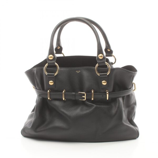 2101218231656 1 Celine Leather Tote Bag Black