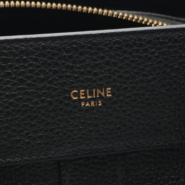 2101218231700 4 Celine Leather Small Handbag Black