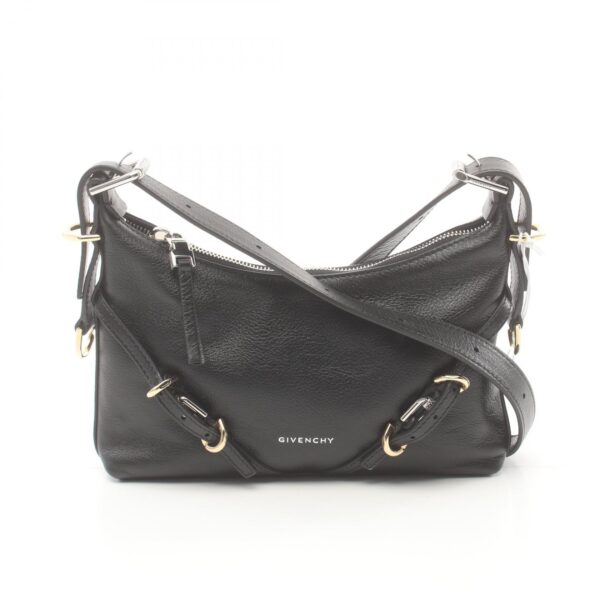 2101218232097 1 Givenchy Voyou Shoulder Bag Leather Black