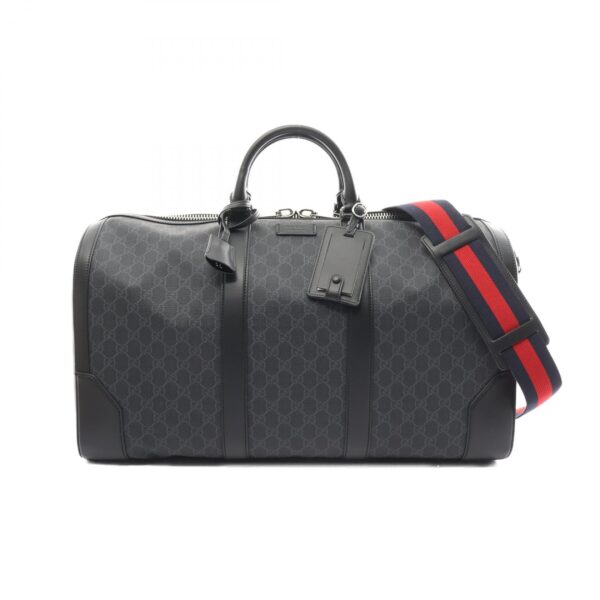 2101218242768 1 Gucci GG Supreme Bag Leather Black Gray