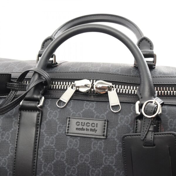 2101218242768 6 Gucci GG Supreme Bag Leather Black Gray